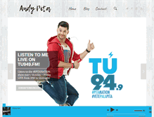 Tablet Screenshot of andypita.com